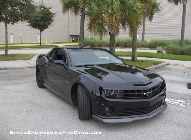 Sinister looking 2010 RS SS with Black wheels, Borla Exhaust, ARH headers, cold air